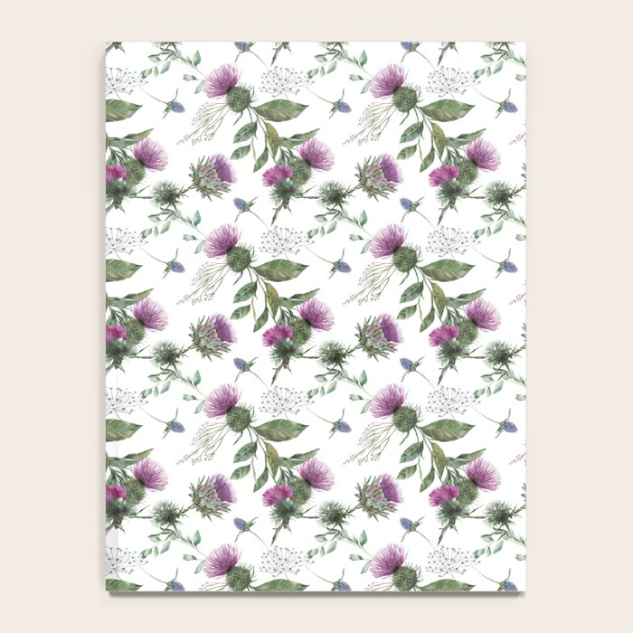 Scottish Thistle Notebook Gallery Image 4