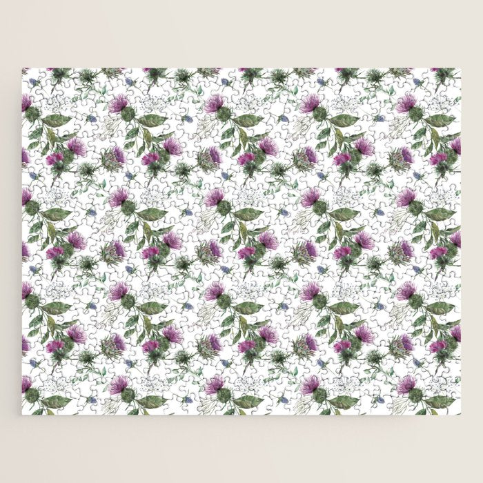 Scottish Thistle Jigsaw Puzzle Gallery Image 1