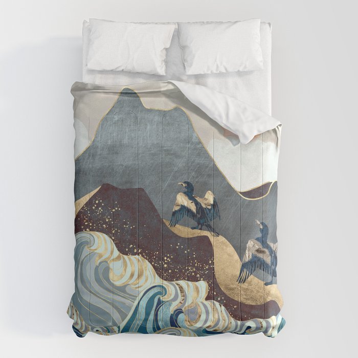 Metallic Waves Comforter Gallery Image 6