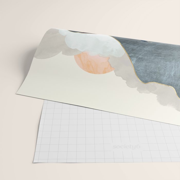 Metallic Waves Wrapping Paper Gallery Image 2