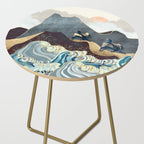 Metallic Waves Side Table Gallery Image 2