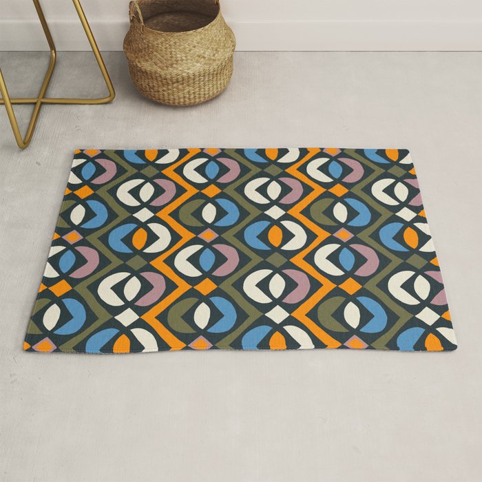 Simple Hand-cut Pattern #2 Rug Gallery Image 1