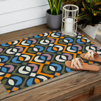 Simple Hand-cut Pattern #2 Outdoor Rug Gallery Image 2