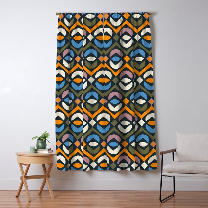 Simple Hand-cut Pattern #2 Window Curtain Gallery Image 5