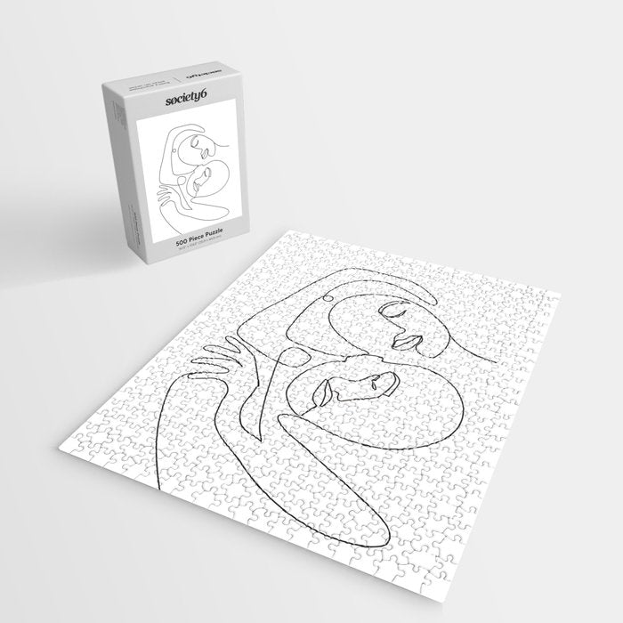 Line Faces 03 Jigsaw Puzzle Gallery Image 2