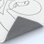 Line Faces 03 Rug Gallery Image 4