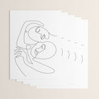 Line Faces 03 Wrapping Paper Gallery Image 3