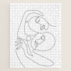Line Faces 03 Jigsaw Puzzle Gallery Image 1