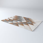 Urban Tribal Pattern No.12 - Aztec - Wood Rug Gallery Image 3