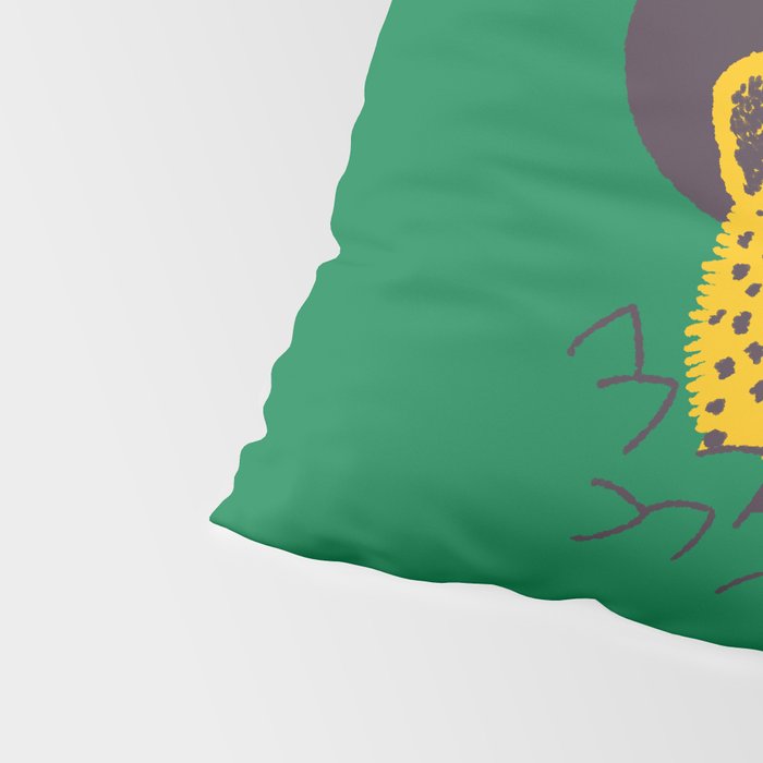 Leafy Cowgirl Cheetah Pillow Sham Gallery Image 4