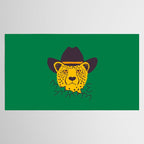 Leafy Cowgirl Cheetah Tablecloth Gallery Image 2