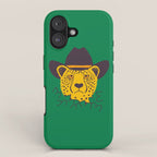 Leafy Cowgirl Cheetah iPhone Case Gallery Image 1