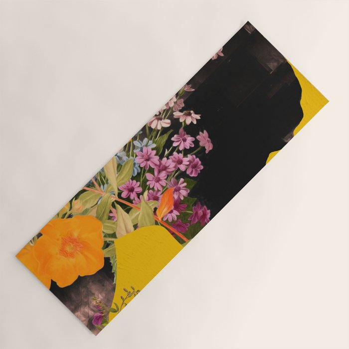 Floral Portrait 19 Yoga Mat Gallery Image 1