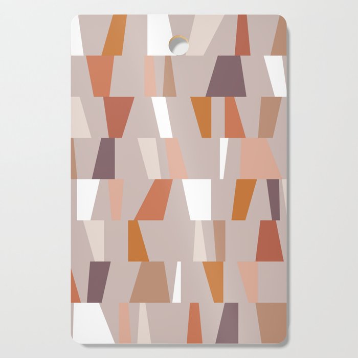 Neutral Geometric 03 Cutting Board Gallery Image 1