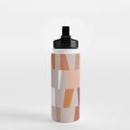Neutral Geometric 03 Water Bottle Gallery Image 2