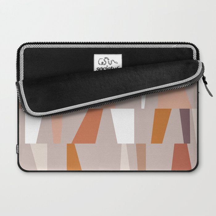 Neutral Geometric 03 Laptop Sleeve Gallery Image 2