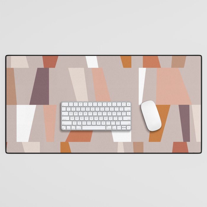 Neutral Geometric 03 Desk Mat Gallery Image 1