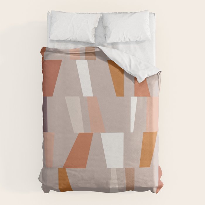 Neutral Geometric 03 Duvet Cover Gallery Image 6