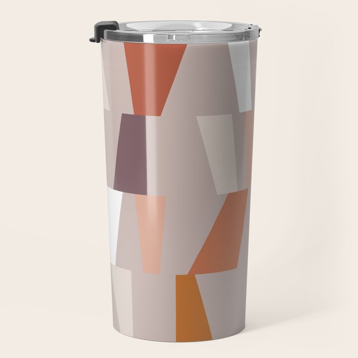 Neutral Geometric 03 Travel Mug Gallery Image 3
