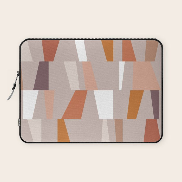 Neutral Geometric 03 Laptop Sleeve Gallery Image 1