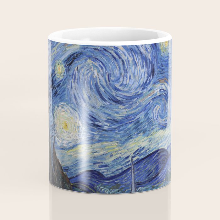 The Starry Night by Vincent van Gogh Coffee Mug Gallery Image 4