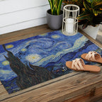 The Starry Night by Vincent van Gogh Outdoor Rug Gallery Image 2
