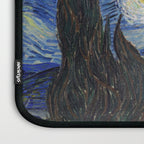 The Starry Night by Vincent van Gogh Laptop Sleeve Gallery Image 3