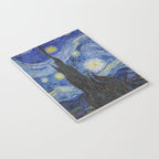 The Starry Night by Vincent van Gogh Notebook Gallery Image 3