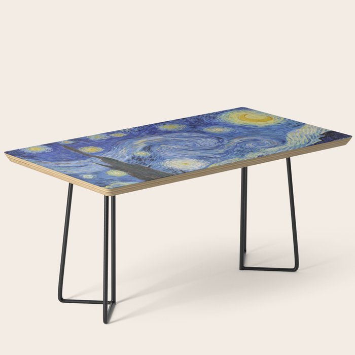 The Starry Night by Vincent van Gogh Coffee Table Gallery Image 1