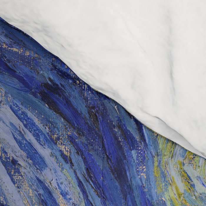 The Starry Night by Vincent van Gogh Comforter Gallery Image 4