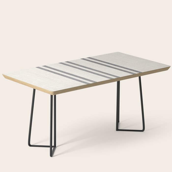 AEGEAN GREY STRIPE Coffee Table Gallery Image 1