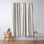 AEGEAN GREY STRIPE Window Curtain Gallery Image 5