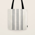AEGEAN GREY STRIPE Tote Bag Gallery Image 1