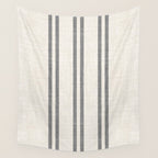 AEGEAN GREY STRIPE Wall Tapestry Gallery Image 4