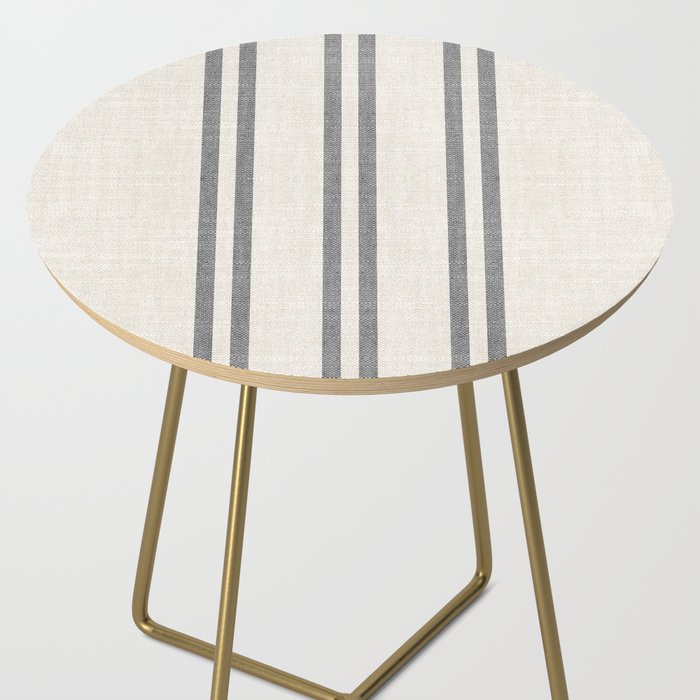 AEGEAN GREY STRIPE Side Table Gallery Image 2