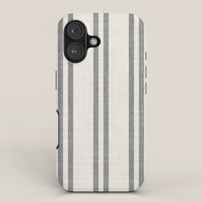 AEGEAN GREY STRIPE iPhone Case Gallery Image 1