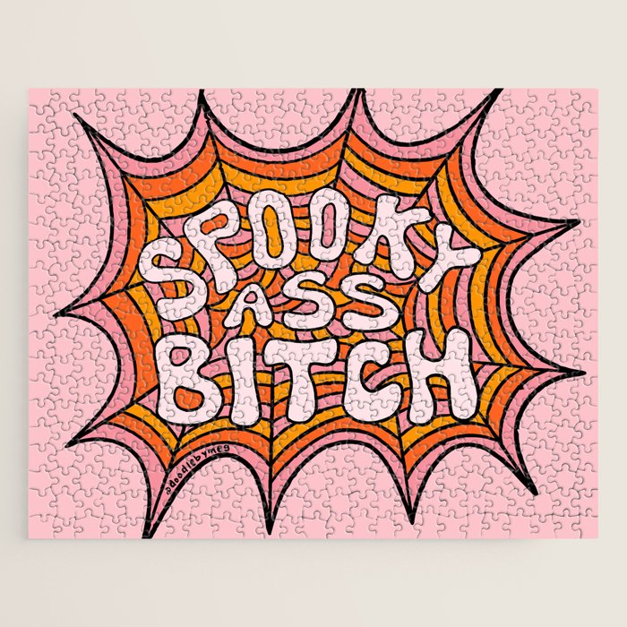 Spooky Ass Bitch Jigsaw Puzzle Gallery Image 1
