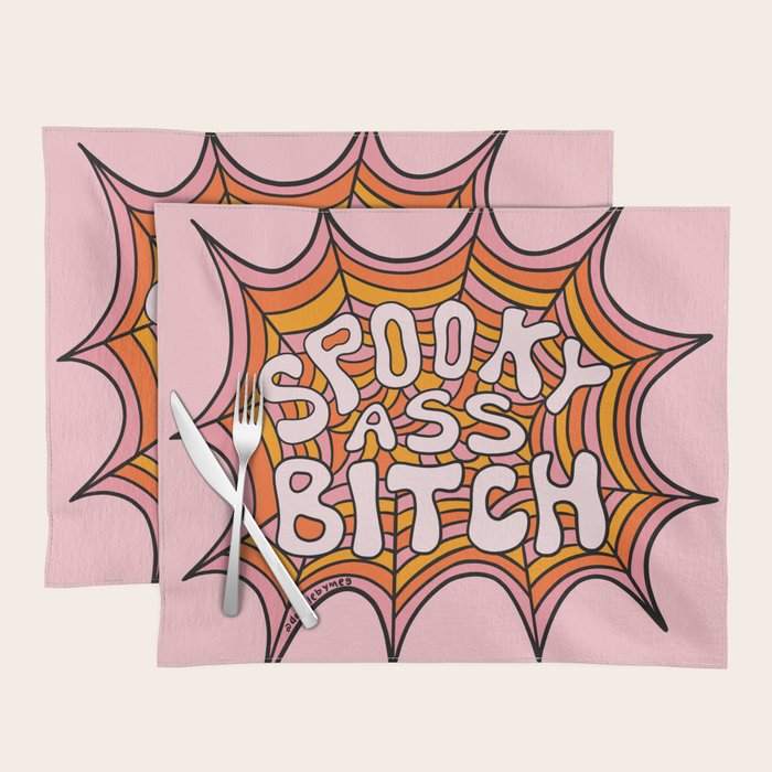 Spooky Ass Bitch Placemat Gallery Image 1