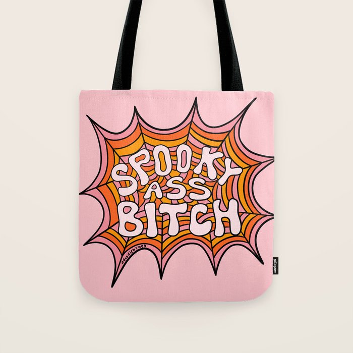 Spooky Ass Bitch Tote Bag Gallery Image 1