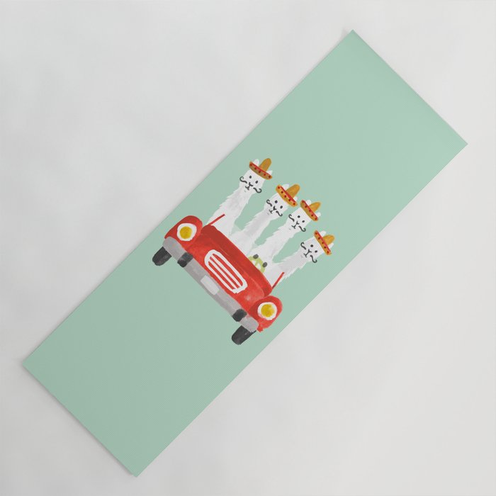 The four amigos Yoga Mat Gallery Image 1