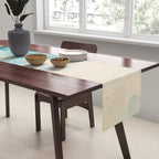 Watercolor Pine Trees 2 Table Runner Gallery Image 2