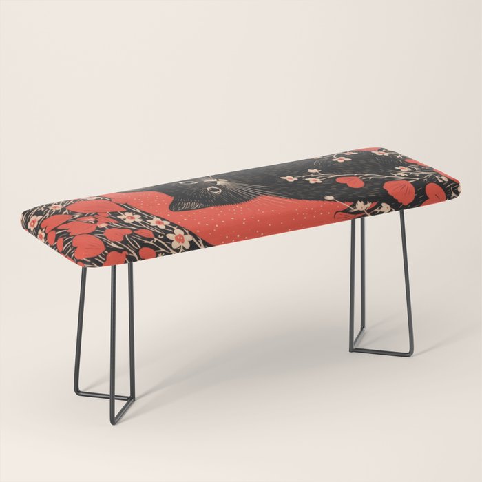 Valentines Kitty Bench Gallery Image 1