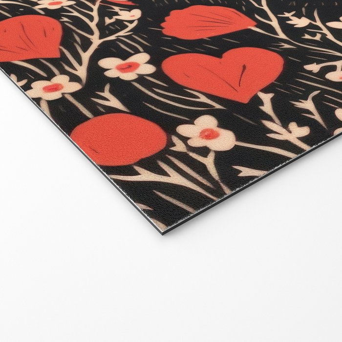 Valentines Kitty Welcome Mat Gallery Image 2