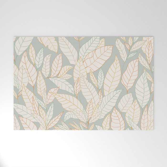 Leaves and lines I Welcome Mat Gallery Image 1
