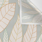 Leaves and lines I Wall Tapestry Gallery Image 3