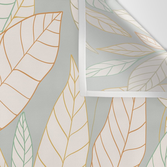 Leaves and lines I Wall Tapestry Gallery Image 3