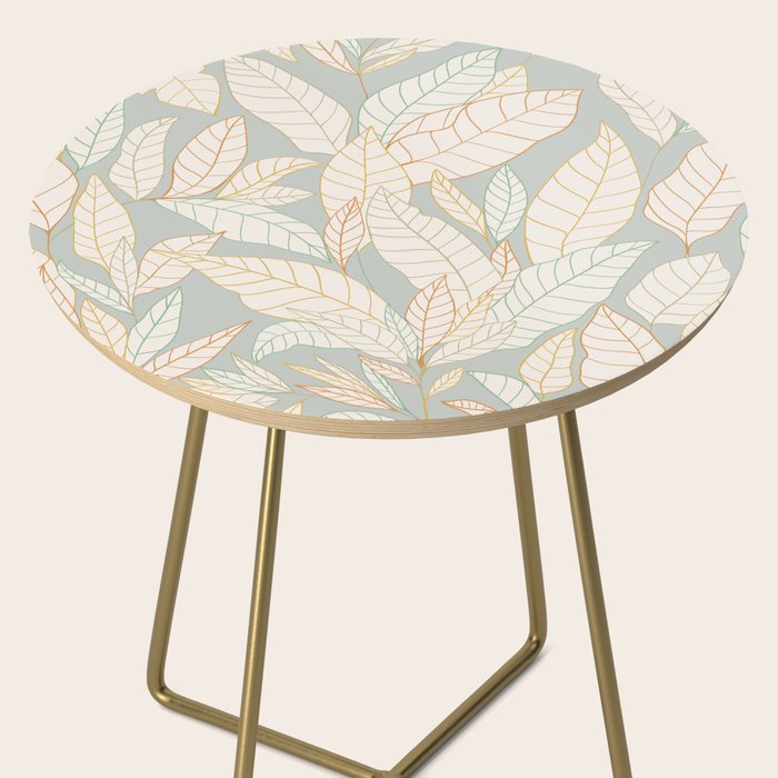 Leaves and lines I Side Table Gallery Image 2