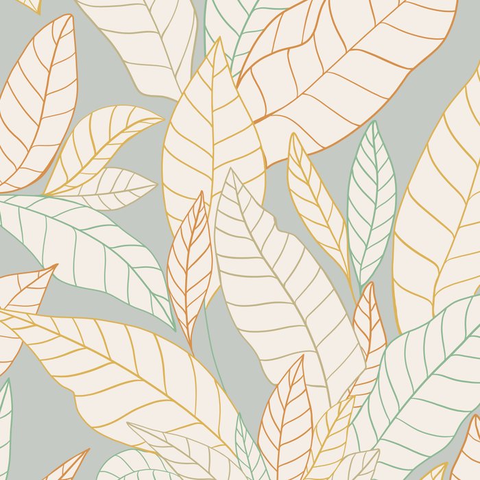 Leaves and lines I Coffee Mug Gallery Image 2