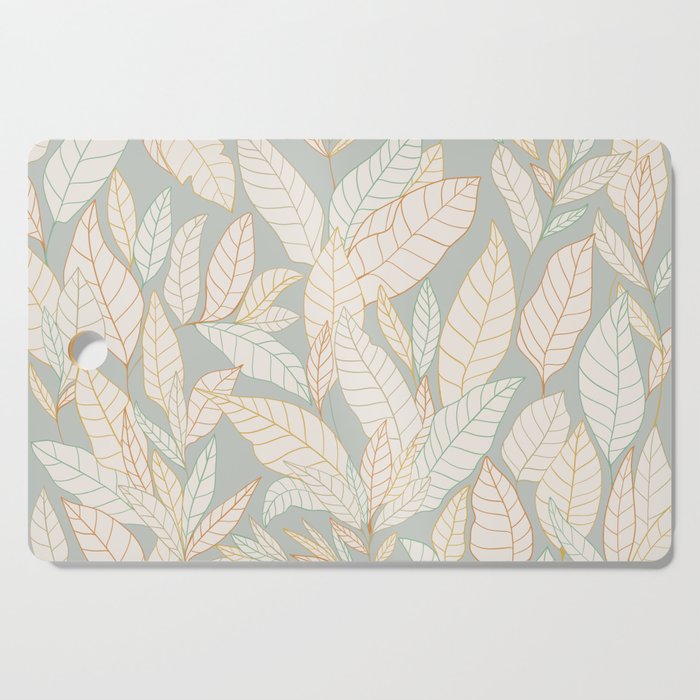 Leaves and lines I Cutting Board Gallery Image 1