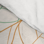 Leaves and lines I Comforter Gallery Image 4